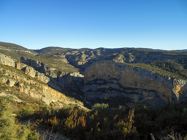 Cañones de río Vero, Somontano de Barbastro