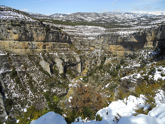 Parque Natural de la Sierra y Cañones de Guara - río Mascún