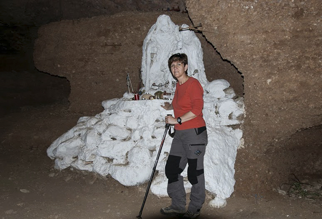 Belén en el interior de la Gorga de San Julián 