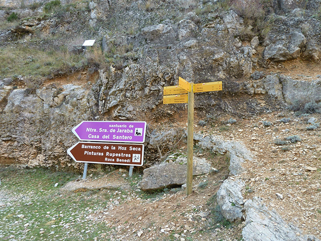 Barranco de la Hoz Seca Jaraba - Comunidad de Calayayud