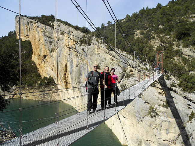 Puente de Siegue Puente de Siegue - Ruta de las Pasarelas - Ribagorza