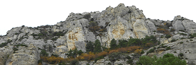 Muela de Montalbán en la comarca de las Cuencas Mineas en Teruel