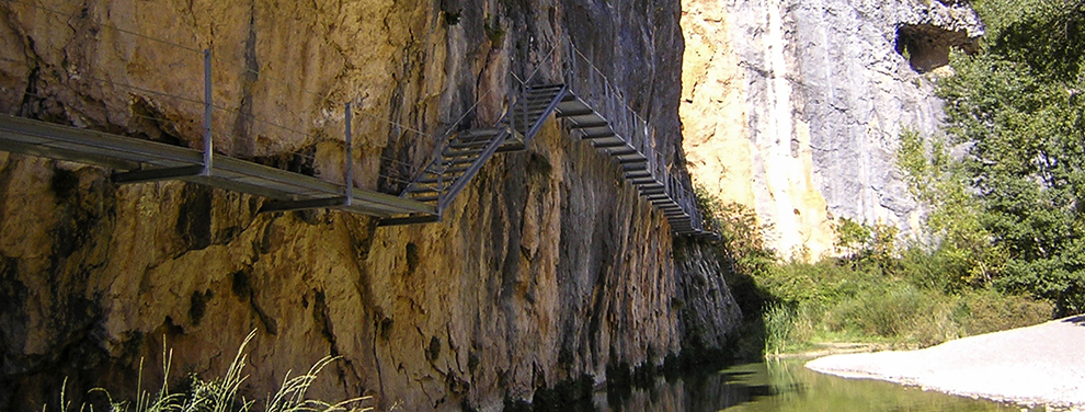 Pasarelas de Alquezar - Río Vero