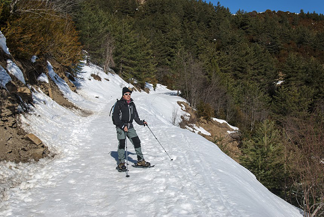 Cotefablo - Pico Pelopín raquetas de nieve