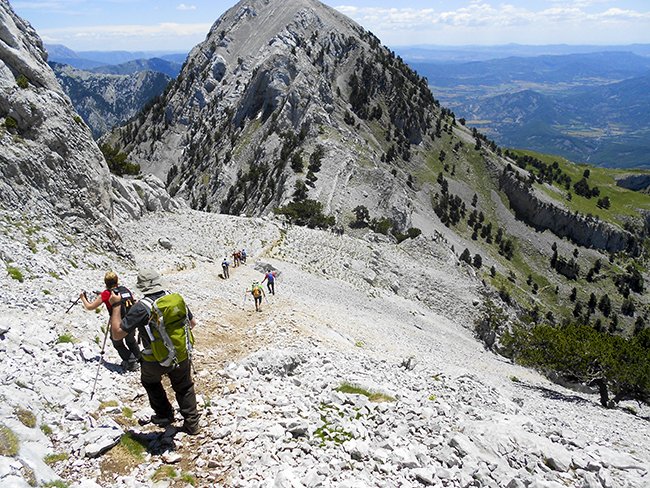 Descenso  de Peña Montañesa