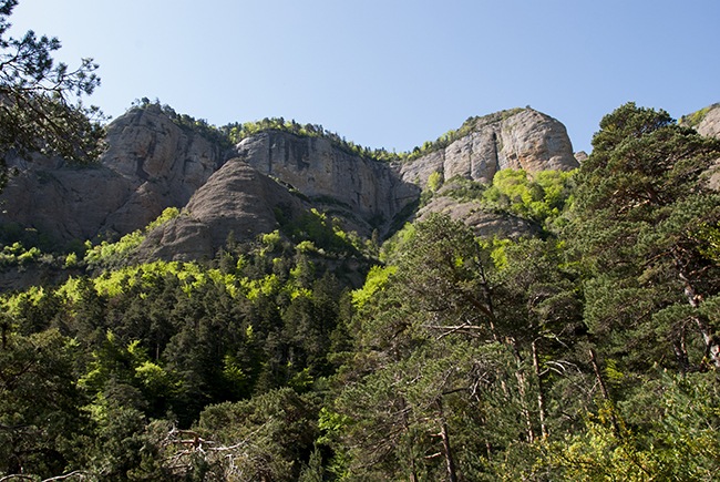 Farallones Barranco de la Carbonera - Pico Cúculo