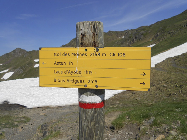 Collado de los Monjes o de los Moines - Astún