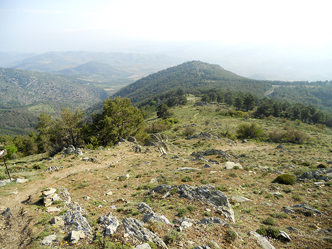 Pico del Rayo en la Sierra Vicor