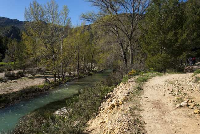 Río Guadalope Puente Natural de Fonseca