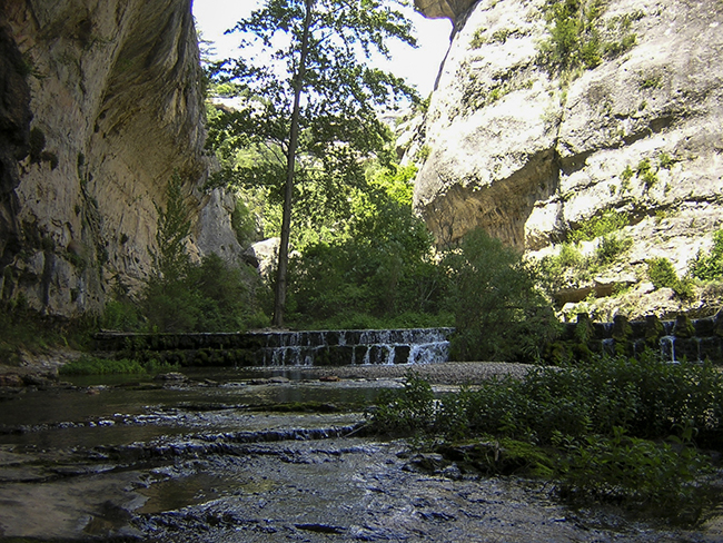 Ricón nacimiento río Pitarque